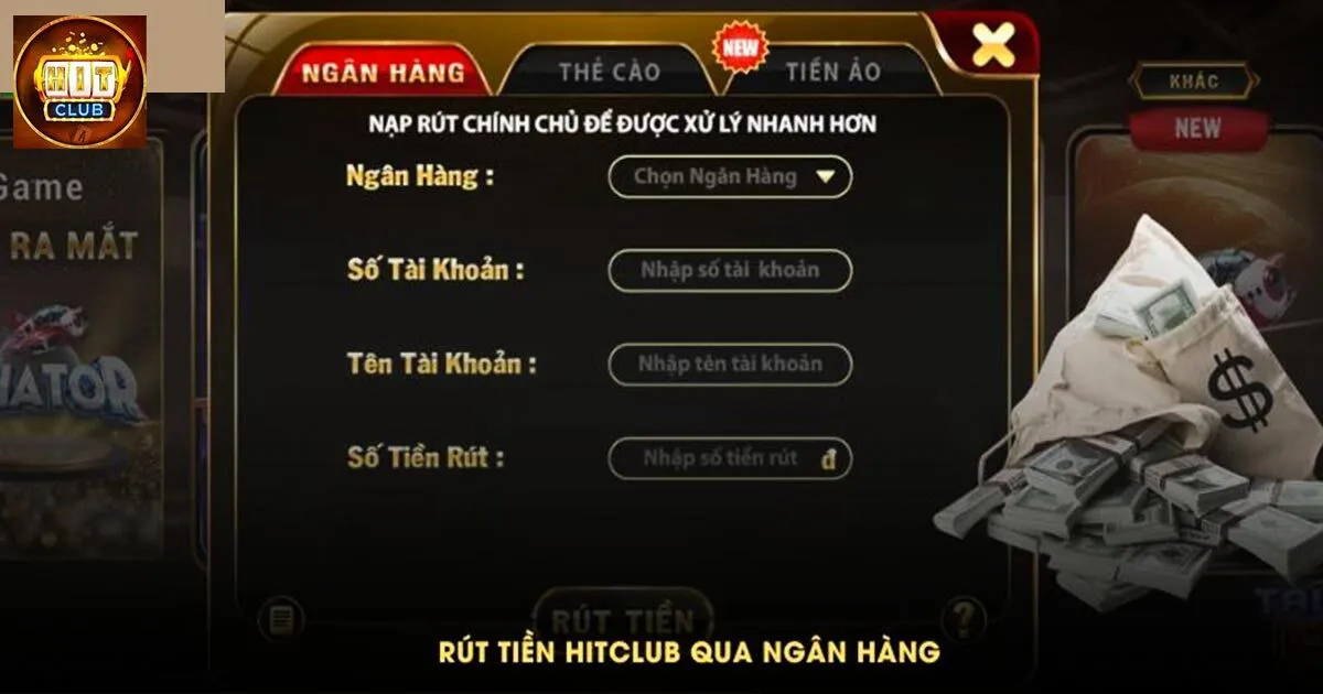 Các phương thức nạp tiền Hitclub cơ bản, tiện ích nhất