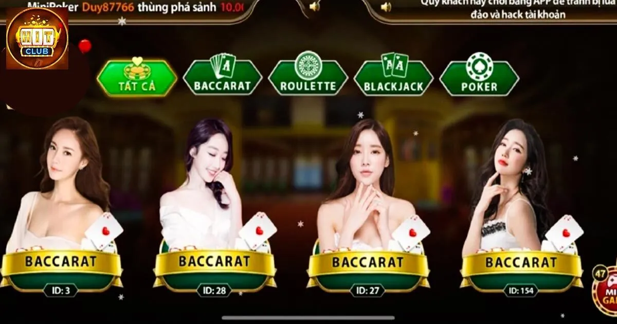 Baccarat đơn giản, cực kỳ dễ hiểu